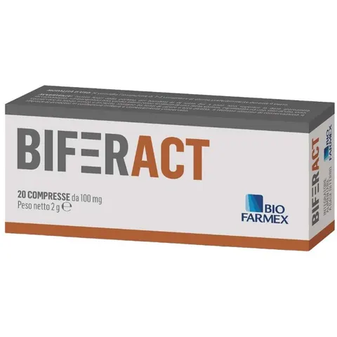 BIOFARMEX Srl Biferact 20 compresse – immagine 3
