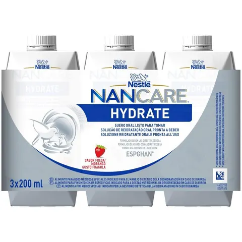 nestle' Nancare hydrate liquido 3 pezzi da 200 ml – immagine 3