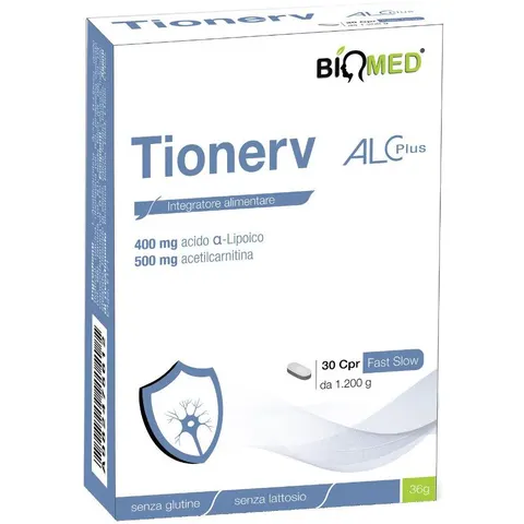biomed Tionerv alc plus 30 compresse – immagine 3