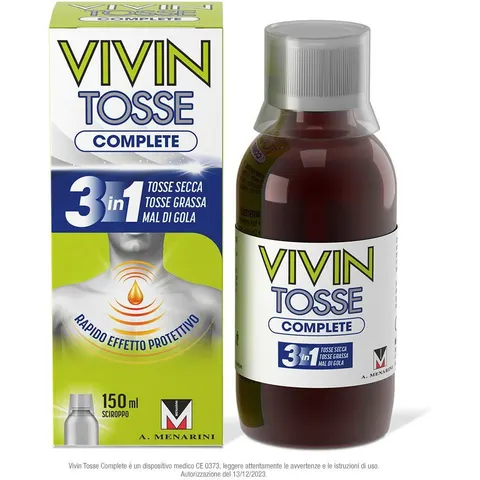 Vivin Complete Sciroppo per la Tosse - 150ml – immagine 3