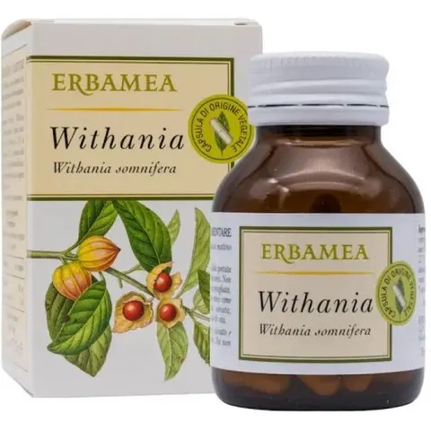 Withania 50 Capsule Vegetali Erbamea – immagine 2