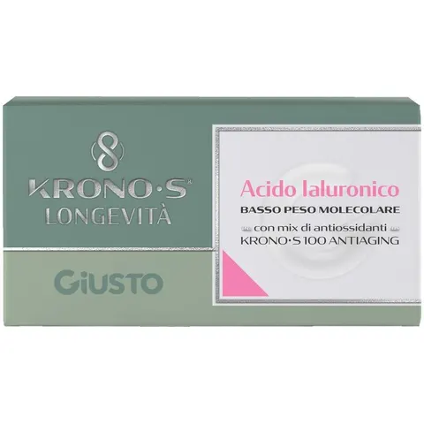 giusto acido ialuronico kronos basso peso molecolare 10 bustine – immagine 2