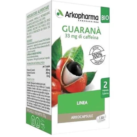 arkofarm arkocapsule Guarana 130 Capsule – immagine 3