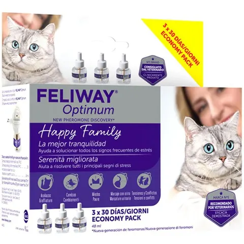 feliway Optimum Ricarica Cf. (3X48) Ml – immagine 2