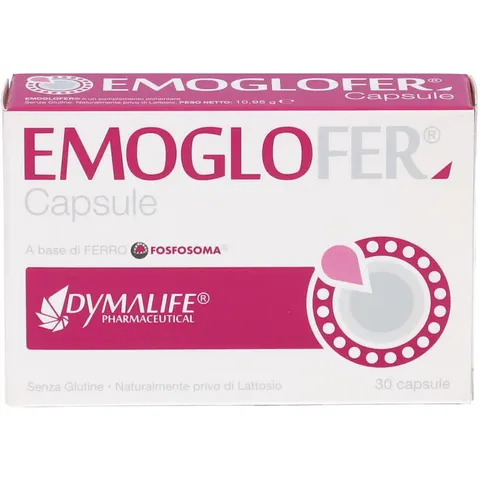 dymalife pharmaceutical Emoglofer 30 capsule – immagine 3