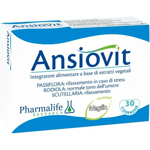 Pharmalife Ansiovit 30cpr – immagine 5