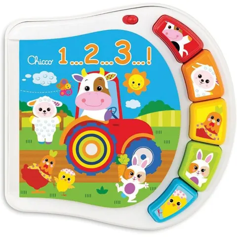 Chicco gioco bs libro fattoria dei numeri – immagine 3