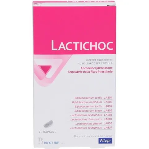 biocure Lactichoc 20 Capsule – immagine 3
