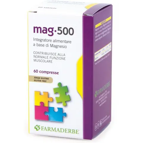 Farmaderbe Mag 500 60 Cpr – immagine 5