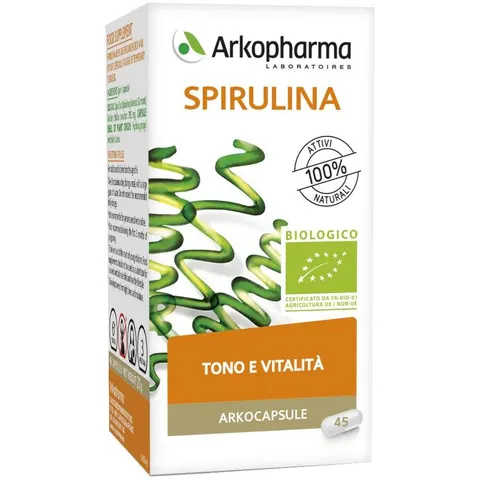 Arkopharma Arkocaps Spirulina 45 Capsule – immagine 4