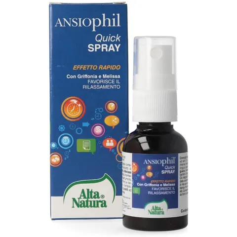 Alta Natura Ansiophil Quick Spray 20 ml – immagine 2