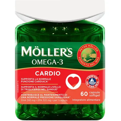 Moller's Omega 3 Cardio 60CPS – immagine 3