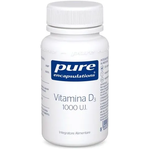 pure encapsulations vitamina d3 30 capsule – immagine 3