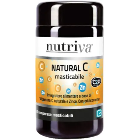 nutriva natural c 60 compresse masticabili – immagine 3