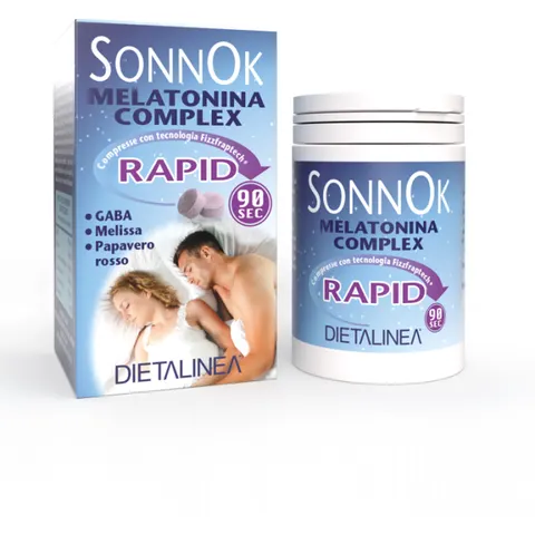 Dietalinea Rapid Melatonin Sleep Aid - 60 Tablette – immagine 3