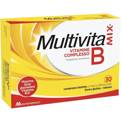 multivitaminix Multivitamix vit complesso b 30 compresse bistrato – immagine 5
