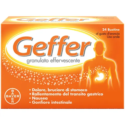 Bayer Geffer Antiacido 24 Bustine – immagine 3