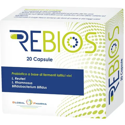 global pharma Rebios 20 Capsule – immagine 3