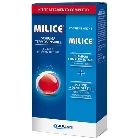 Giuliani Milice multipack schiuma + shampoo trattamento pidocchi – immagine 3