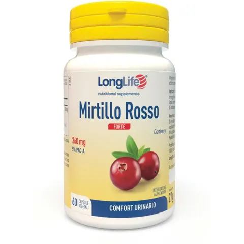 Longlife Forte Mirtillo Rosso - 60 Vegicaps – immagine 3