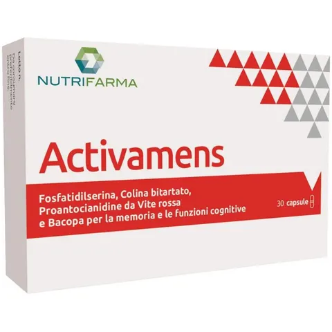 Nutrifarma Activamens 30 cps – immagine 3