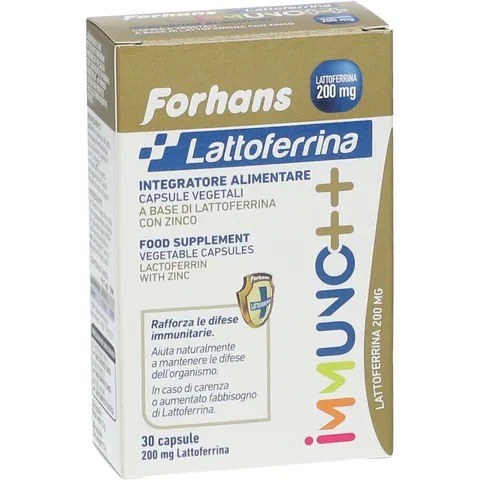 Forhans Lattoferrina Immuno++ 200 mg 30 Capsule – immagine 3