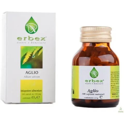 Erbex Aglio 100 Capsule 430Mg – immagine 2