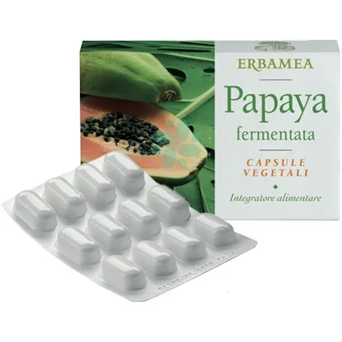 Erbamea Papaya Fermentata 20 Capsule – immagine 3