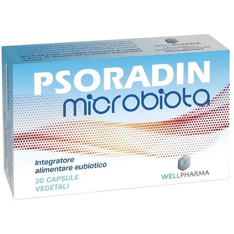 WELLPHARMA Srl PSORADIN MICROBIOTA 30Cps – immagine 3