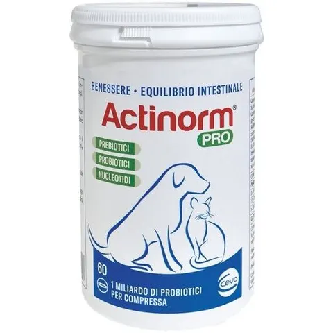 ceva Actinorm Pro Cani E Gatti 60 Compresse – immagine 4