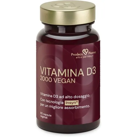 Prodeco Pharma Prodeco Insyn Vitd3 2000 60cps – immagine 2