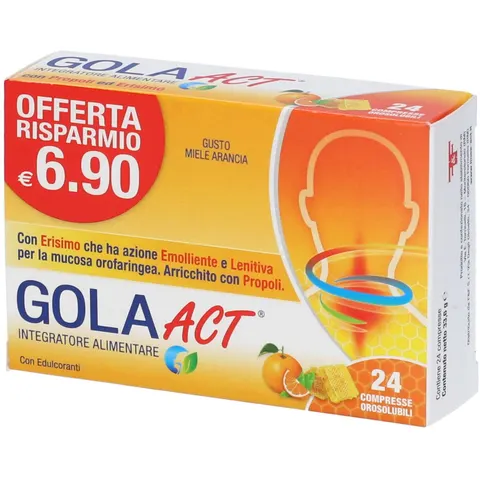 LINEA ACT Gola Act 24 Compresse – immagine 4