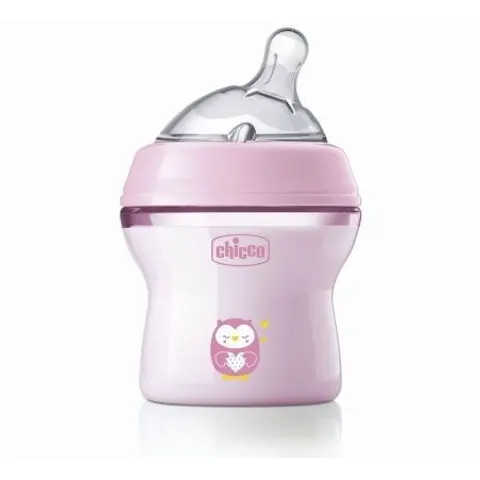 Chicco biberon nat feel pp 0m+ 150 ml bimba – immagine 5