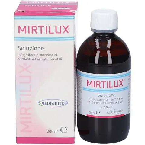 mediwhite srl Mirtilux sciroppo 200ml – immagine 3