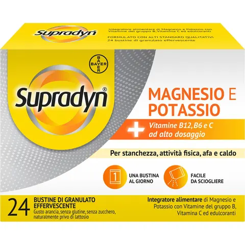 Supradyn Magnesio e Potassio 24 Buste – immagine 4