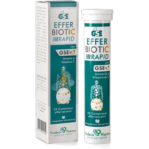 gse efferbiotic rapid 20 compresse – immagine 4