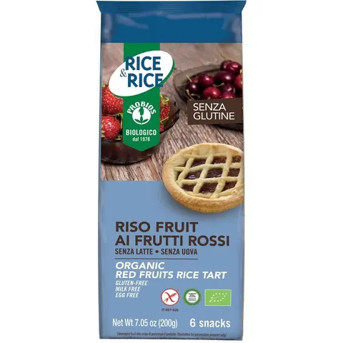 Probios R&r Riso Fruit Fr.Rossi 6x33g – immagine 3