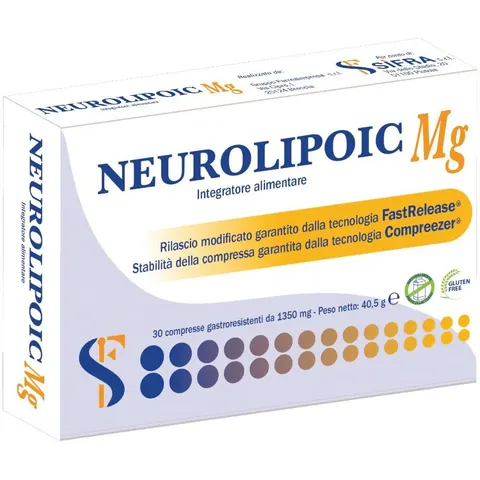 SIFRA Srl Neurolipoic, 30 Compresse – immagine 3