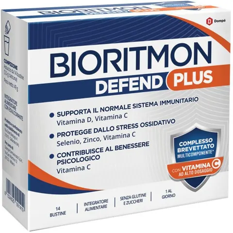 DOMPE' FARMACEUTICI SpA Bioritmon Defend Plus, 14 bustine – immagine 2