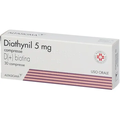 ALFASIGMA SpA Diathynil, 30 Compresse 5 mg – immagine 2