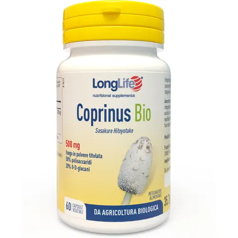 Long Life Longlife Coprinus Bio 60 Capsule – immagine 4