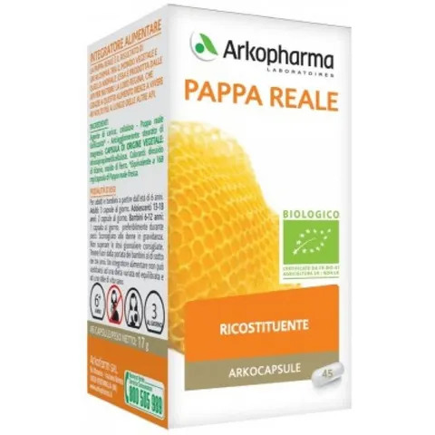 Arkofarm Pappa Reale Bio 45 Capsule Arkocapsule – immagine 3