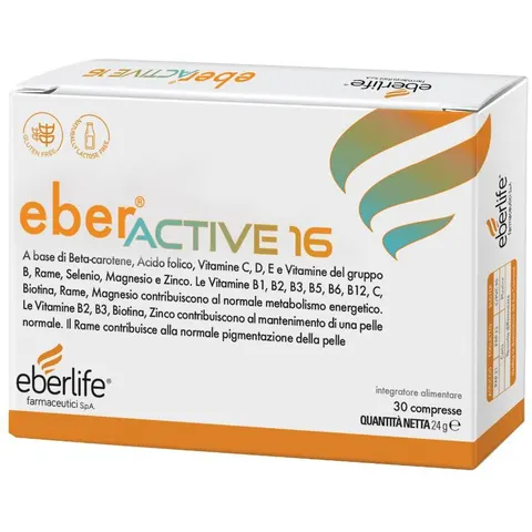 EBERLIFE FARMACEUTICI SpA EBER ACTIVE 16 30CPR – immagine 3