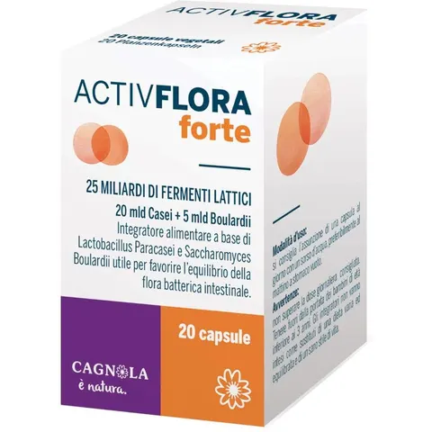 Dott.C.Cagnola Activflora Forte 20cps – immagine 3