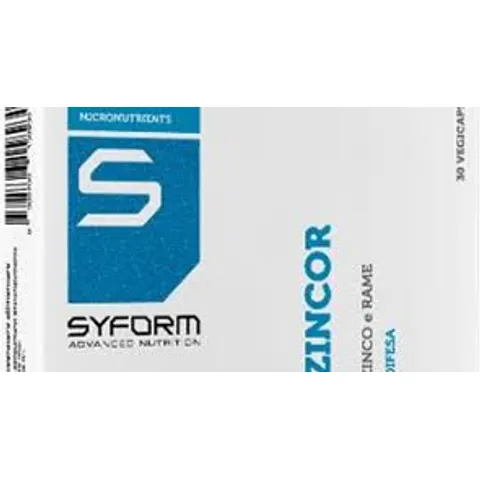 Syform Zincor 30 cps 500 mg – immagine 3