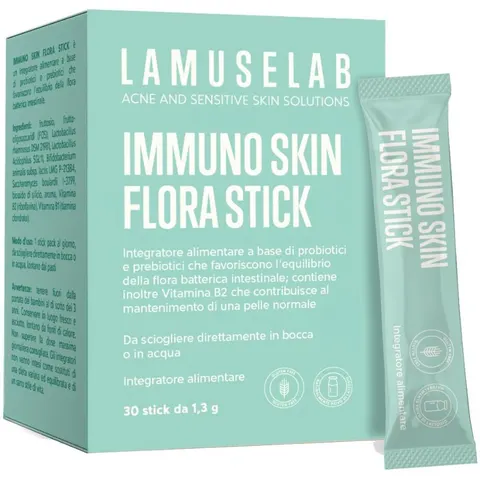 Lamuselab Immuno Skin Flora Stick 30 Bustine – immagine 2