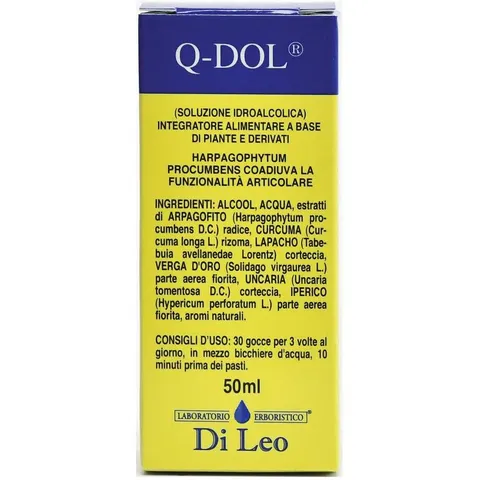Laboratorio Erboristico Di Leo Q Dol 50 ml – immagine 2