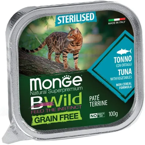 Monge & C. Monge Bwild Cat Steril Ton/ort – immagine 3