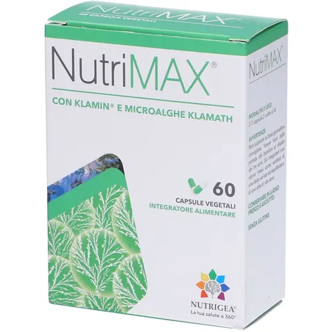Nutrigea Nutrimax Integratore 60 Capsule – immagine 2