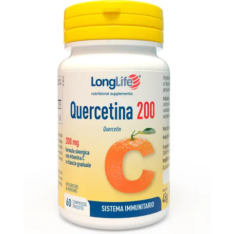 Long Life Longlife Quercetina 200 60Cpr – immagine 4